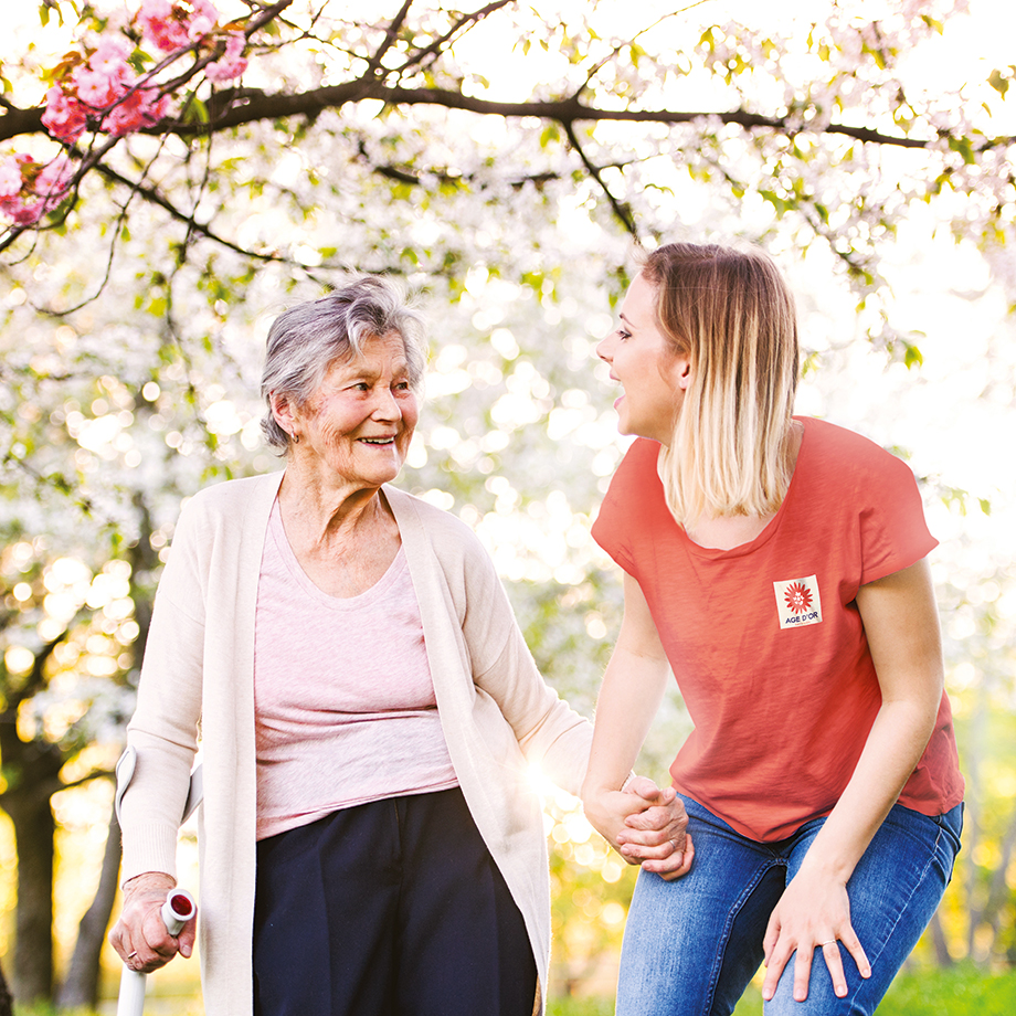 Agence de communication pour enseignes service à la personne – Age d’Or Services x B52